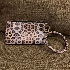 Clutch Wallet with Bracelet Key Chain
